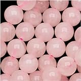 Rose Quartz Gemstone Round Pink Beads 6mm 15.5 Inch Strand