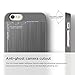 elago® [Outift Matrix][Dark Grey] - [Premium Hybrid Construction][Brushed Aluminum][Spark Design Award] - for iPhone 6/6S Plus