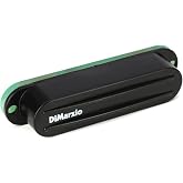 DiMarzio Satch Track Neck Pickup - Black with Black Rails