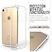 Yousave Accessories 0.5mm Slim Flexible TPU Crystal Clear Case for Apple iPhone 7