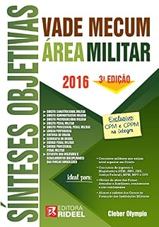Livro Vade Mecum Sínteses Objetivas - Área Militar