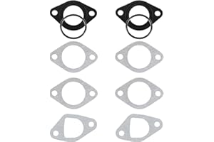 CMIYETO 26mm Carburetor Gaskets Intake Manifold Gasket for VM22 110cc 125cc 140cc 150cc 196cc 212cc Pit Bike Dirt Bike Motorcycle Quad ATV Go Kart Buggy Honda Lifan YX Zongshen Apollo Atomic CRF70
