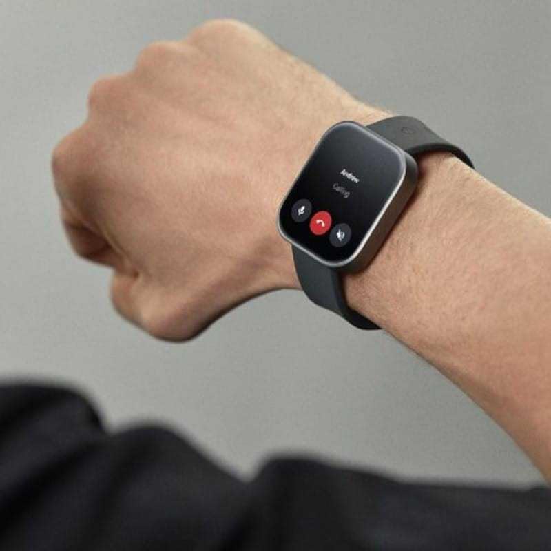 Watch Pro Smartwatch with 1.96 AMOLED display, Fitness Tracker, Built-in multi-system GPS, Bluetooth calling with AI noise reduction and up to 13 days of usage - Dark Grey