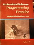 Professional Software : Programming Practice, Ledgard, Henry F., 0201122324