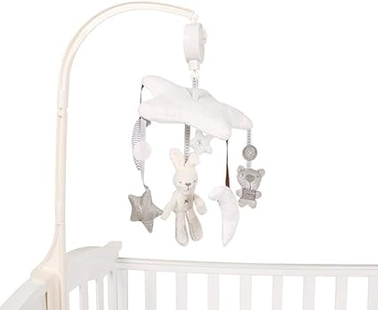 Amazon Co Jp Ljd ベッドメリー 赤ちゃんおもちゃ ベビー おもちゃ オルゴール ベッドベル ベビー 可愛い動物 柔らかい ぬいぐるみ 五角星 ベビー マタニティ