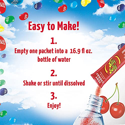 Jelly Belly, Very Cherry Powder Drink Mix (12 boxes, 72 sticks