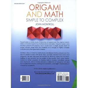 Origami and Math: Simple to Complex (Dover Origami Papercraft)