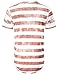 URBANCREWS Mens Hipster Hip Hop Graphic Print Longline Crewneck T-Shirt