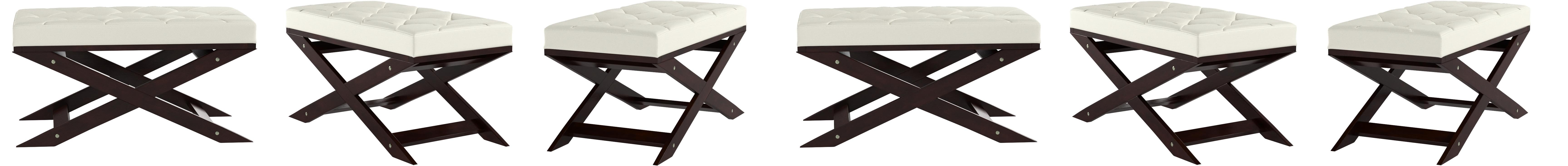 Relaxdays Sitzbank Mit Polster Ohne Lehne Aus Holz Und Kunstleder Zweisitzer Hxbxt 40 X 76 X 38 Weiss Amazon De Kuche Haushalt