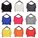 PanDaDa Womens Crop Tops Blouse Modal Loose Solid Color Batwing Sleeve T-Shirt
