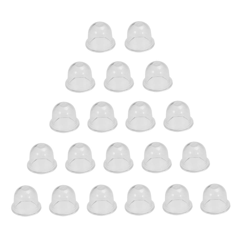 Hoypeyfiy 0057003 Primer Bulb Petrol Fuel Primer Bulb Carburetor Oil Cup Replaces 0057004 0058001 (20pcs)