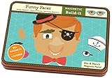 Mudpuppy Funny Faces Magnetic Build-its