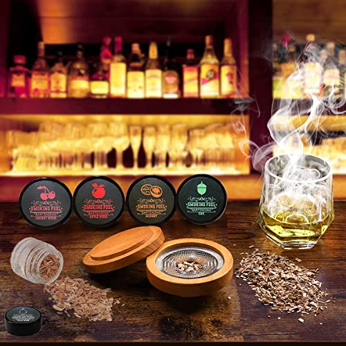 Cocktail Smoker Fashioned Smoker Kit Drink Smoker Infuser Kit for Cocktails, Whiskey, Flavor