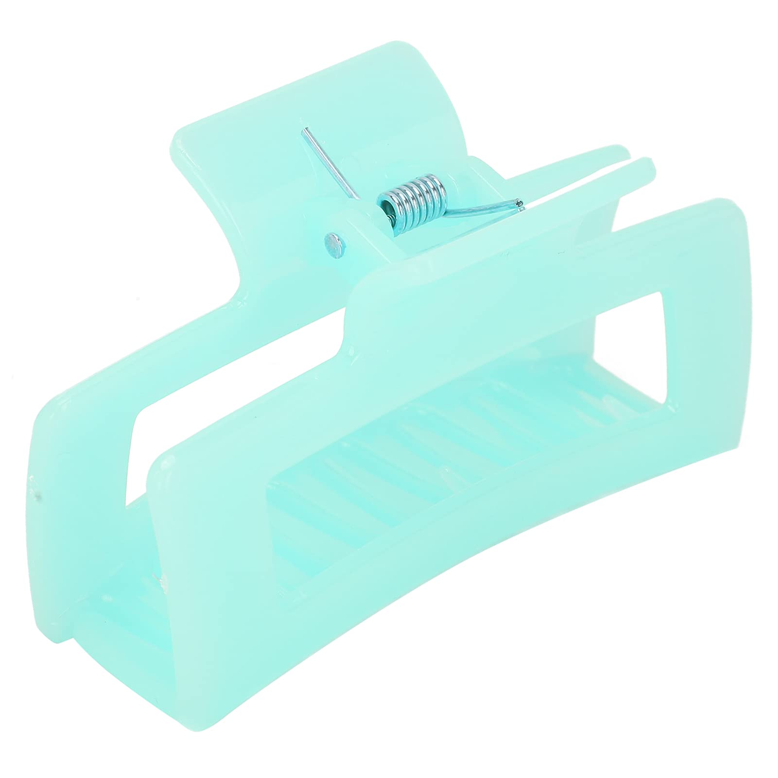 Strong Hold Hair Clip, Bright Color Hair Claw Clip Firm Stable for Family Gathering for Women Girls for Festival Party(Mint Green)