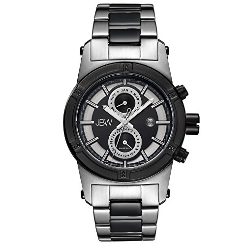 JBW Men's J6263G Strider Analog Display Swiss Quartz Two Tone Watch