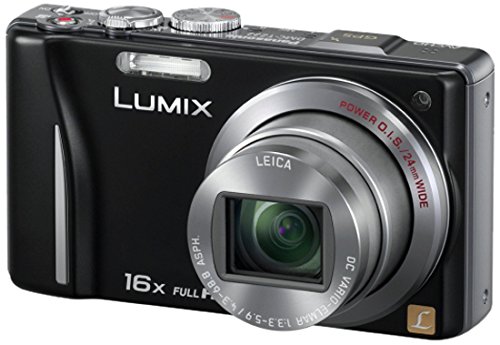 Panasonic Lumix DMC-TZ22EG-K Digitalkamera (14 Megapixel, 16-fach opt. Zoom, 7,5 cm (3 Zoll) Touch LC-Display, GPS, Full HD, 