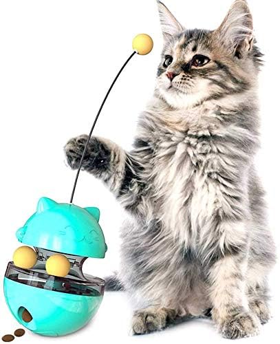 猫 おもちゃ猫用おやつボール 餌入れ ストレス解消 運動不足対策 人気ペットおもちゃ ダイエット トレーニングなど ペット おもちゃ 知育玩具 食器 早食い防止