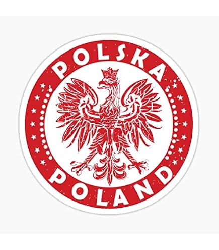 POLAND Polish Shield Bumper Sticker - 4" Vinyl Decal For Car, Laptop, Helmet & More - View #4