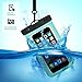 Tilaprecape 100% Waterproof Case with Sensitive PVC Touch Screen, Green Cellphone Dry Bag Pouch with Super Sealability Technology - Green