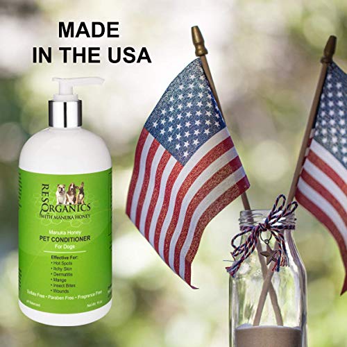 Hypoallergenic Dog Coat Conditioner Detangles & Softens Fur, Calms