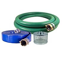 JGB Enterprises Eagle Hose PVC/Aluminum Water/Trash Pump Hose Kit, 2
