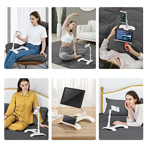 SOOGTEN Cell Phone Stand, Adjustable Phone Stand Movable Light Case Friendly Phone Holder Stand, Phone Stand Compatible with All Mobile Phone, iPhone, iPad, Tablet 4-11\
