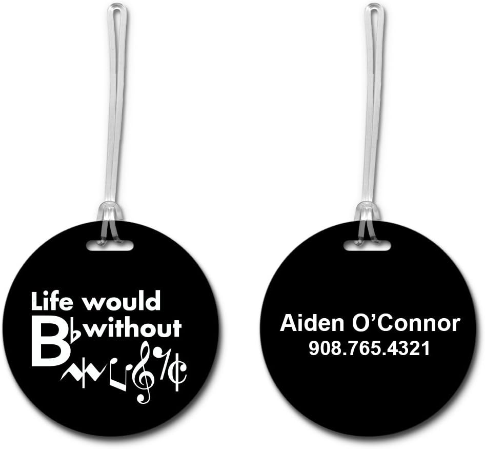 personalised luggage tags amazon