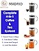 GROSCHE MADRID 4-in-1 Hot and Cold Coffee and Tea System 1500 ml, 51 oz, 12 cup capacity