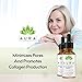 Vitamin C Serum for Face - Dark Spot Corrector for Face by Aura Organics - Anti Aging Serum with Hyaluronic Acid, Niacinamide, Vitamin E, Ferulic Acid & Aloe. Great for Day and Night!