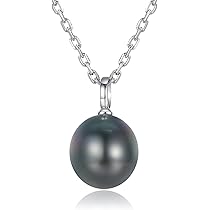 Amazon.com: VIKI LYNN Tahitian Cultured Pearl Necklace for