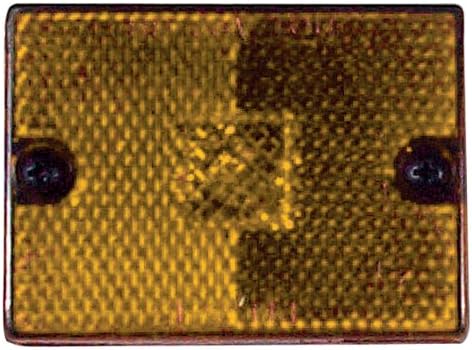 Peterson Manufacturing E114A Pc-Rated Clearance/Side Marker Light with Reflex - Amber