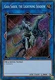 Gaia Saber, the Lightning Shadow - COTD-EN051 - Secret Rare - 1st Edition - Code of the Duelist (1st Edition)