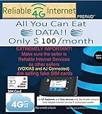 AT&T Unlimited Data Sim - Unlimited 4G LTE Data for MiFi/Hotspot/Cradlepoint/Pepwave & other AT&T supported data devices - Triple Cut sim fits all data devices 80 dollars per month