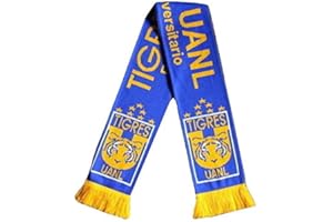 PREMIERSHIP Tigres UANL Scarf | Soccer Fan Scarf | Premium Acrylic Knit
