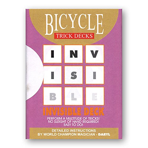 Invisible Deck Bicycle (Red) - Trick