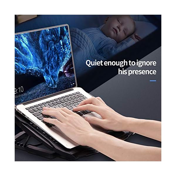 Laptop-Cooling-Pad-INPHIC-Super-Quiet-Four-Fans-Laptop-Cooler-Fitting-from-14-to-17-Inches-4-Adjustable-Levels-Laptop-Cooling-Stand-Metal-Mesh-Surface INPHIC Laptop Cooling Pad, Super Quiet Four Fans Laptop Cooler Fitting from 14 to 17 Inches, 4 Adjustable Levels Laptop…
