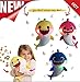 Oficial Baby Shark Singing Plush Toy with Night Light - Baby Shark Toy Plays Baby Shark Song in English with Lighting for Day and Night.Quality Gift Perfect for a Special Little one!