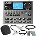 Alesis SR18 18 Bit Portable Drum Machine with Effects and Accessory Bundle w/Cables + Fibertique Cloth