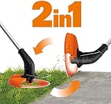 WORX WG927E 40V Twin Pack Mower & 20V Trimmer 2x2.0Ah PowerShare view 12
