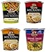 Dr. McDougall's Soup Cups 4 Flavor Variety Bundle, 1 Ea: Pad Thai, Thai Tom Yum, Sesame Chicken, Spring Onion (1.2-2 Ounces)