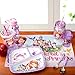 Zak Designs STFB-1300 Sofia The First 17-inch Reusable BPA Free Placemats, Princess Sofia