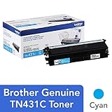 Brother Printer TN431C Standard Yield Toner-Retail Packaging , Cyan