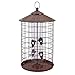 Squirrel-X Grande Squirrel Proof Bird Feeder, Catch Tray, 4 Feeding Stations, 2.9 lb Seed Capacity