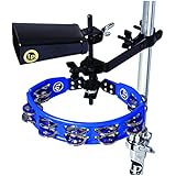 Latin Percussion LP160NY-K Tambourine and Cowbell with Mount Kit