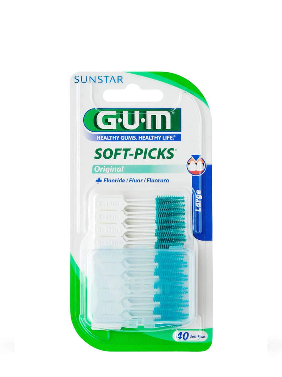 Gum Manual Toothbrushes, 40 Pieces