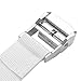 i frmmy Twins to King Bed Mattress Connector Strap- Upgraded 1.5 inch Width and 33 ft Long - Bed Doubling System - Twin Bed Joiner with Metal Buckle (White)