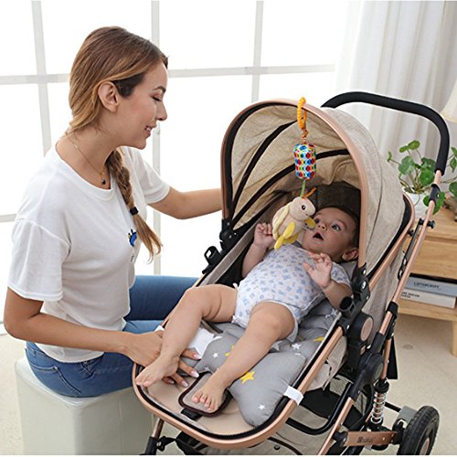 image for Daisy's Dream Daisy 3 Packs Infant Hanging Rattle, Soft Baby Wind Chim