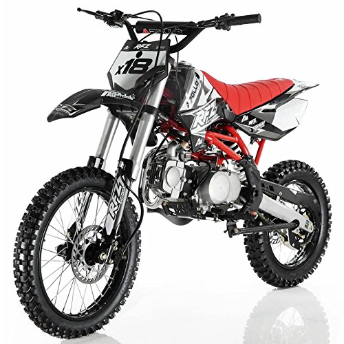 Apollo Precision Tools AGB 37 125cc Big Size Dirt Bike with 17Inch