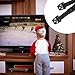 TV Safety Straps for Furniture Anchoring - Anti-Tip TV Straps Safety for Flat Screen, Easy to Setup and Hold-Up to 330 lbs, Adjustable 19-39