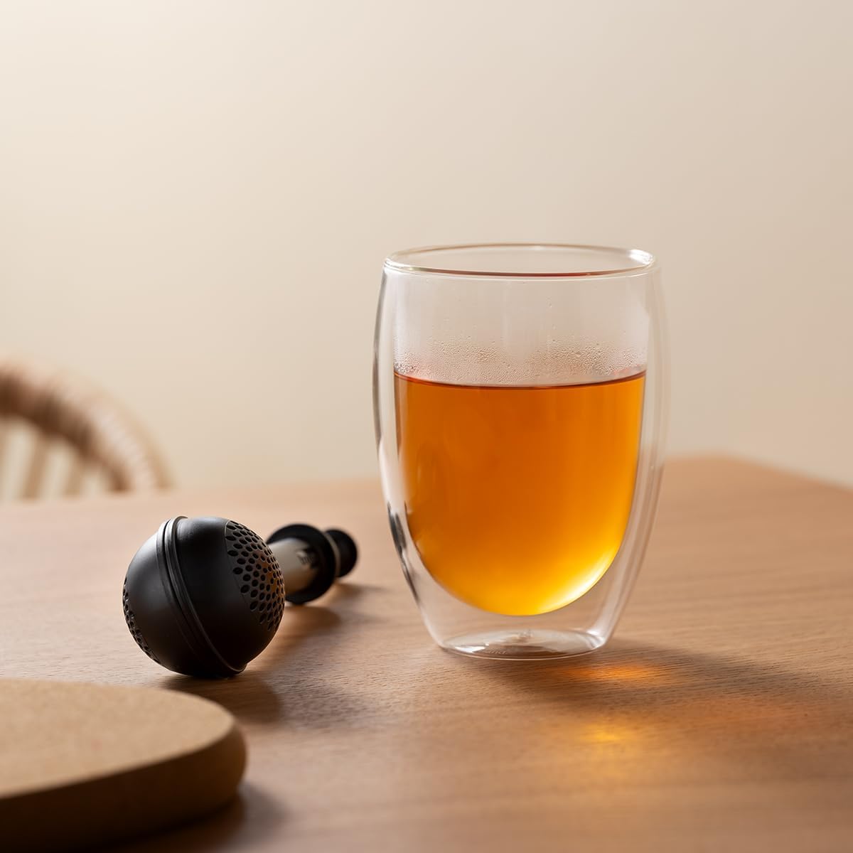 Bodum PAVINA Doppelwandige Gläser 6 Stück – 350ml Latte Tassen – Thermogläser – Spülmaschinenfest – Mundgeblasenes Borosilikatglas 7